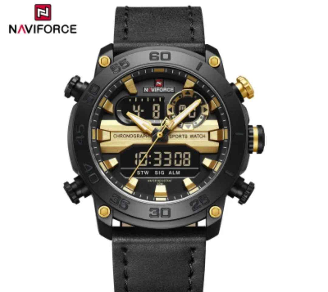NAVIFORCE en güçlü saat hediye kutusuyla birlikte kaliteli.