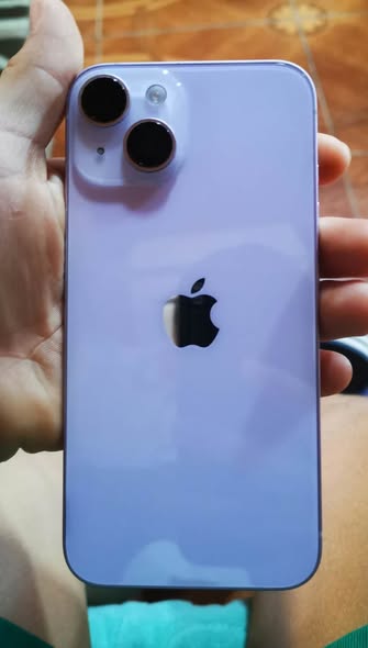 iPhone 14 იასამნისფერი 128GB, ბატარეა 79%