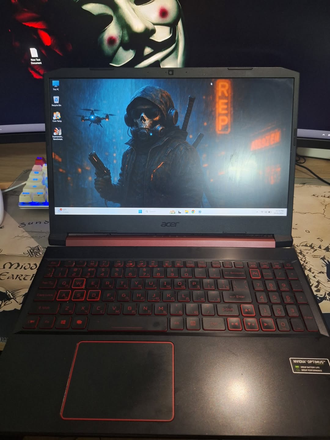 გეიმინგ ლეპტოპი GTX 1650, 16GB