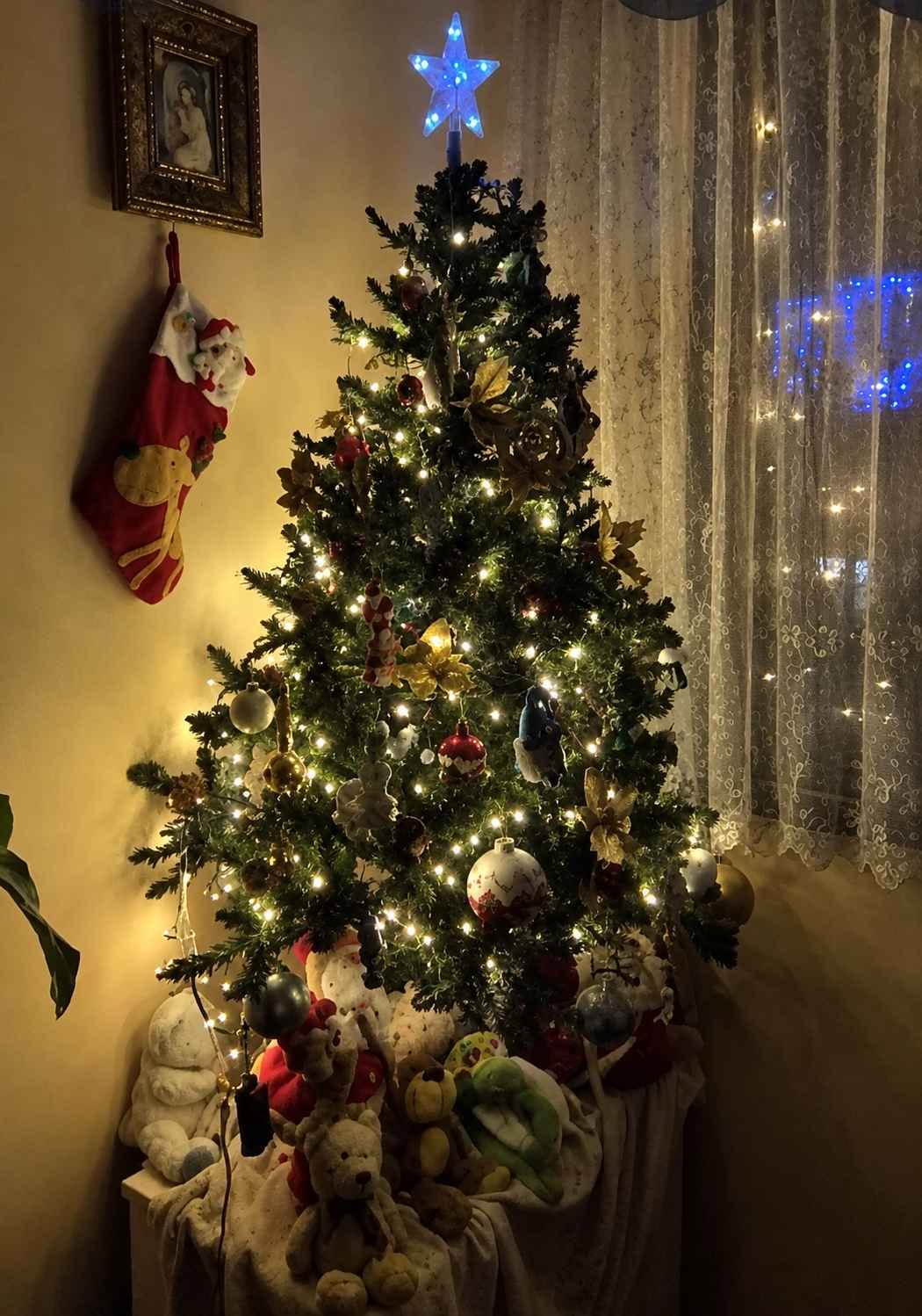 Artificial Christmas tree 150 cm, 125 GEL