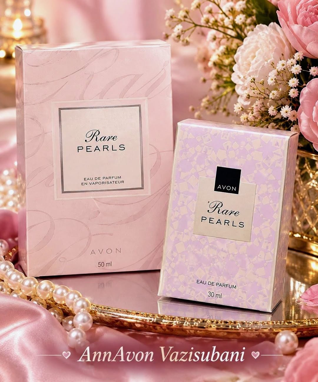 Avon Rare Pearls parfüm 50 ml, 30 ml