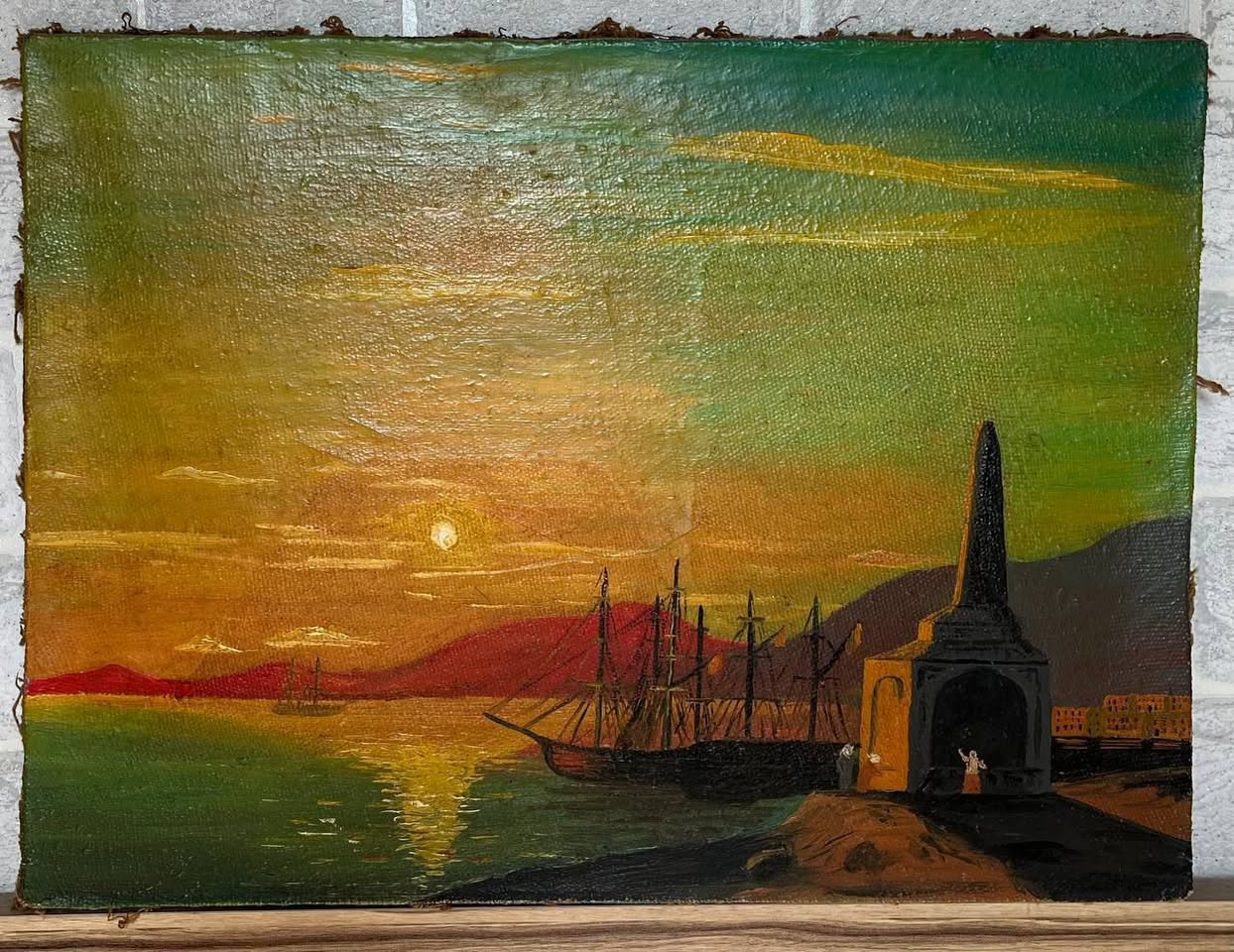 Յուղաներկ նկար 29×39 սմ, 1990-ական թթ.