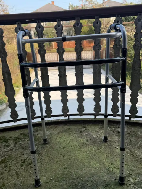 Portable wheelchair, aluminum