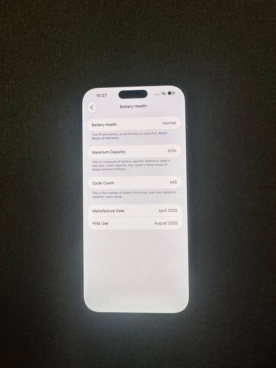 16 Pro Max ideal durumdadır, 2000 dolara satılık.