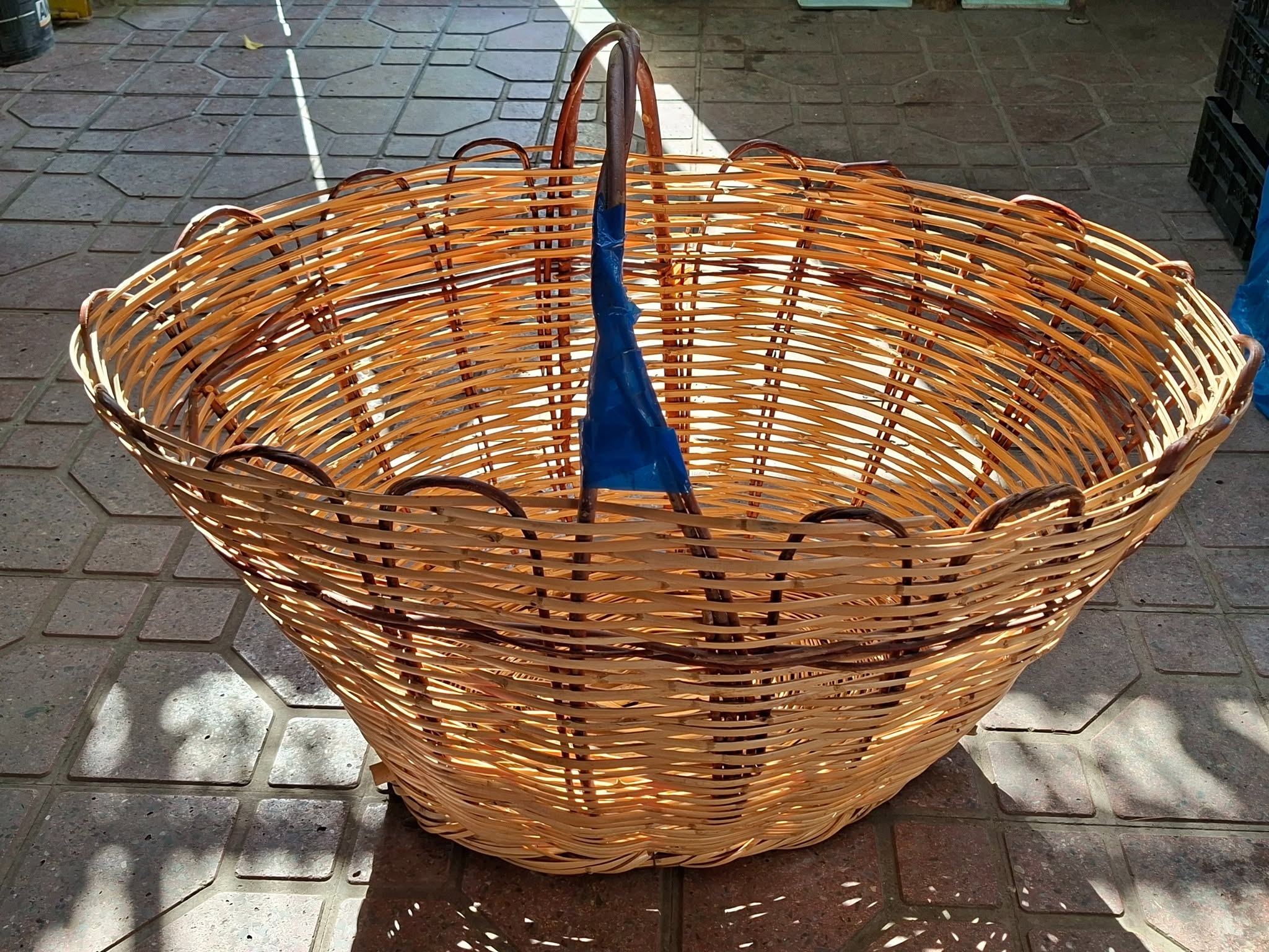 Large handmade beautiful big basket for sale. Interested people contact me.