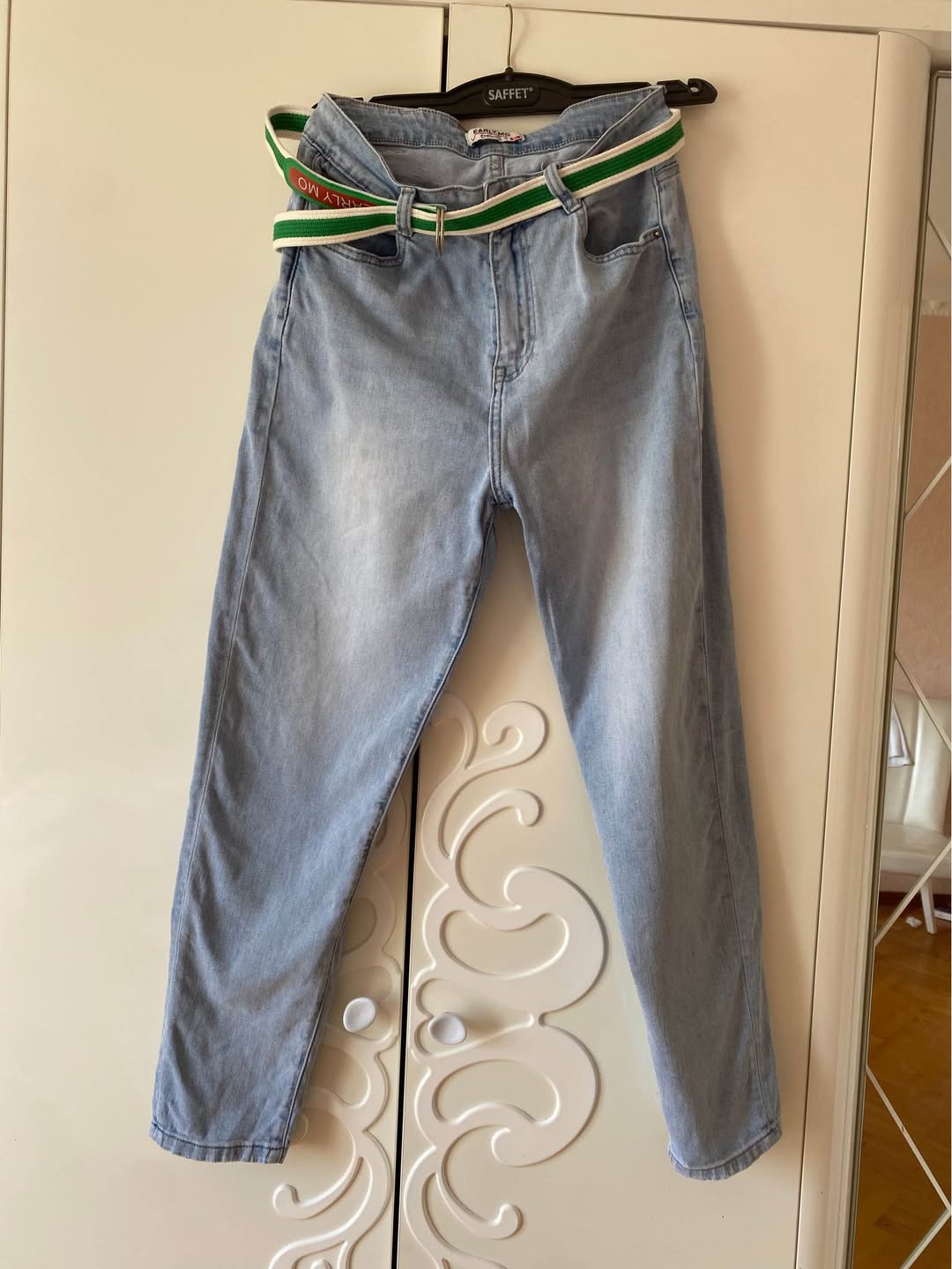 Jeans shirt large size fits 75