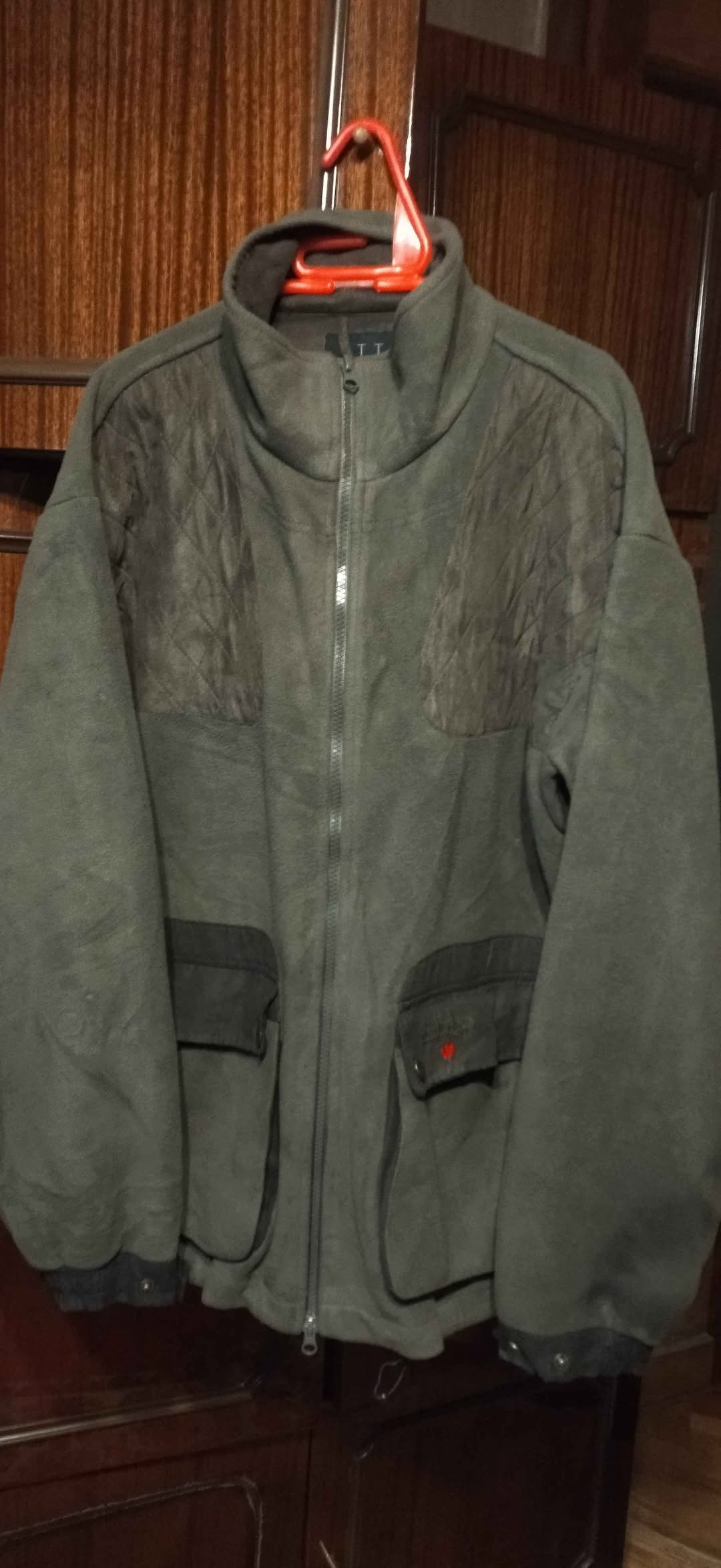Thick fleece hunting jacket