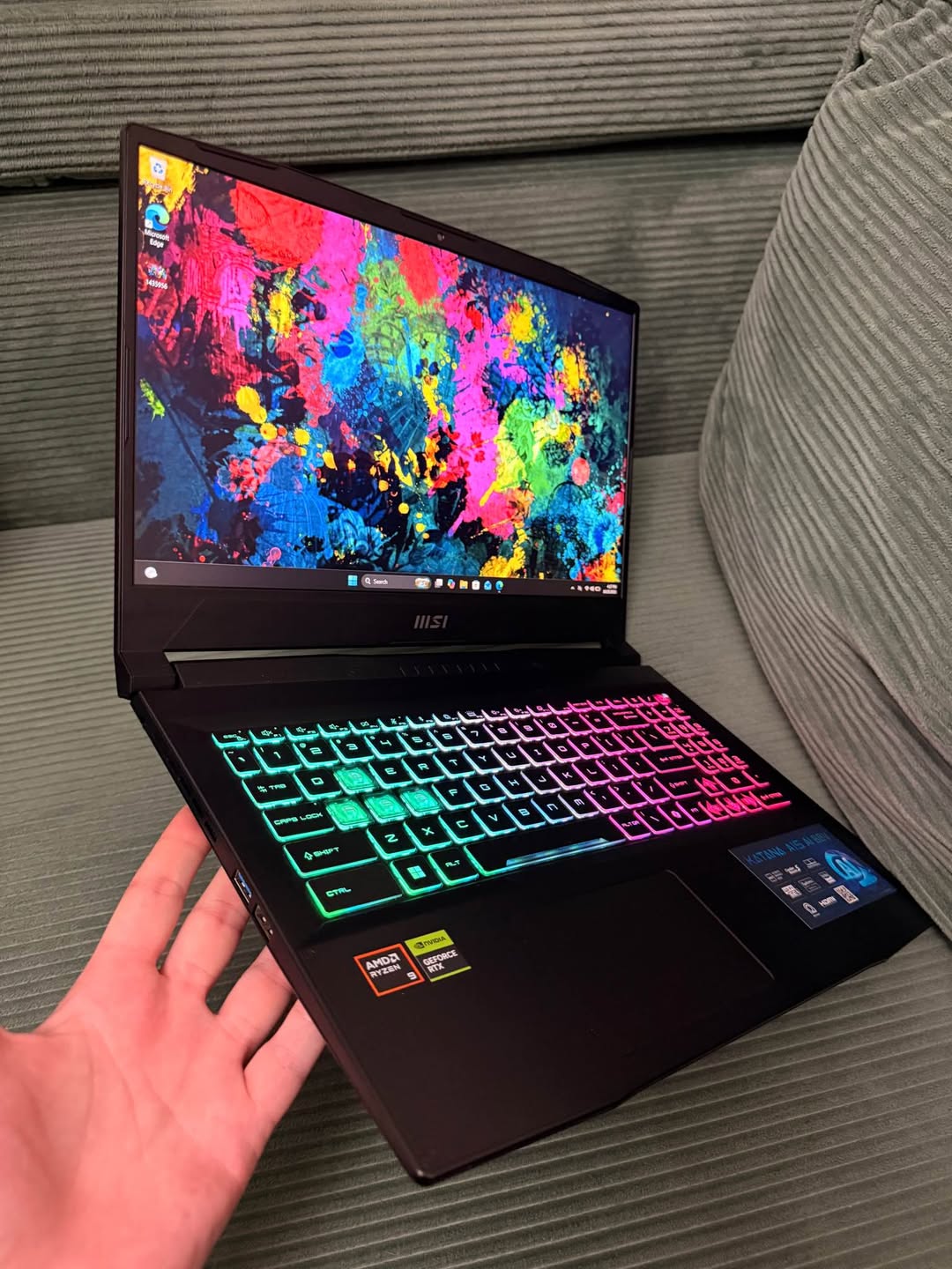 MSI Katana A15 AI, RTX 4070, Ryzen 9