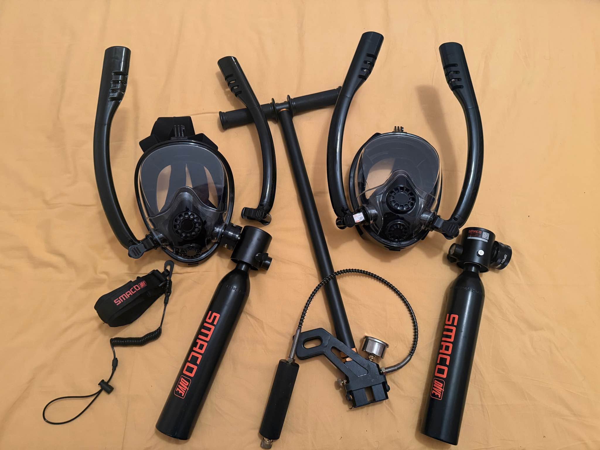 Smaco scuba maske balonlu, yeni