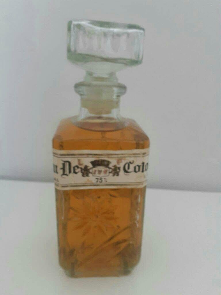 Old Eau De Cologne bottle, 75%