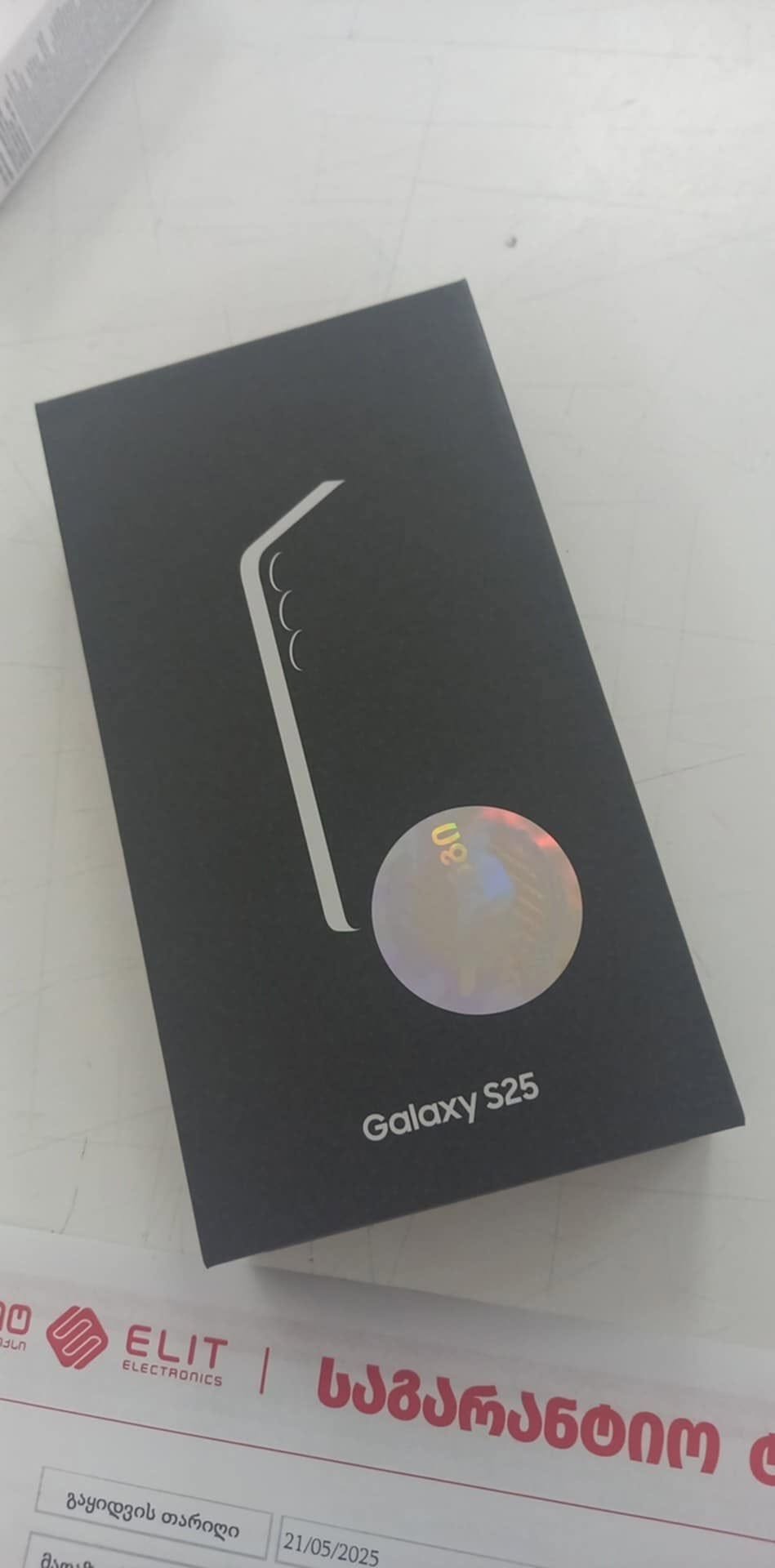 Samsung Galaxy S25 12/256GB 📱 ideal — 1,450₾