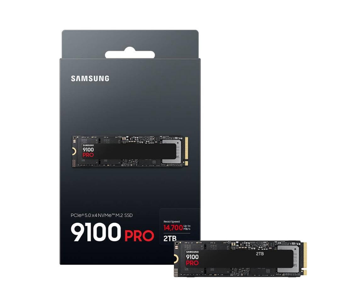 Samsung 9100 PRO 2TB NVMe SSD, sealed