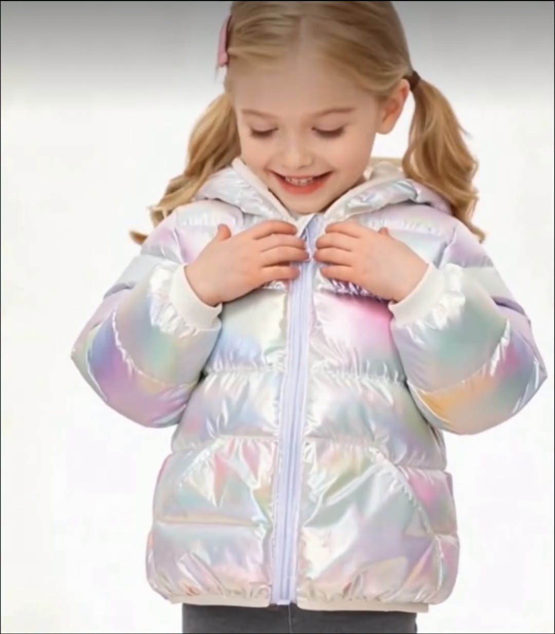 Детская теплая куртка, 4-5 лет