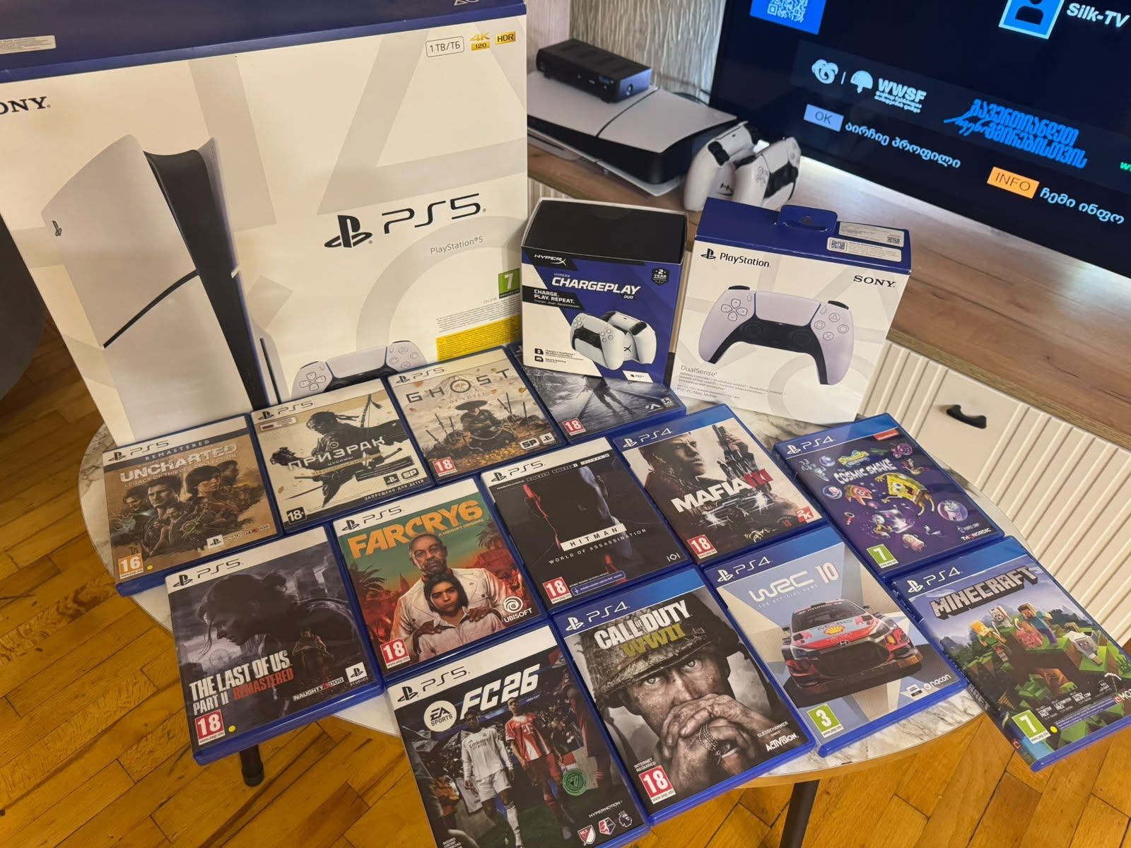 გაცვლა iphone 16pro sony playstation 5 2027
