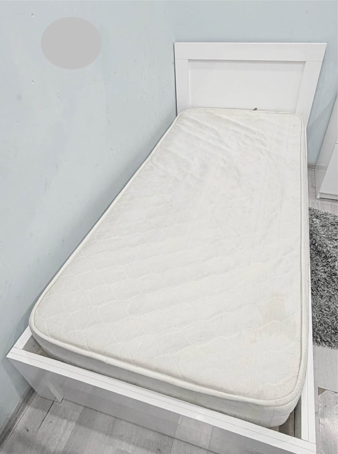 Yatak ve 100x210 ölçülerinde matras