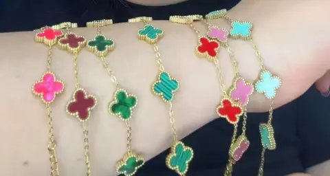 Clover bracelets, any colour