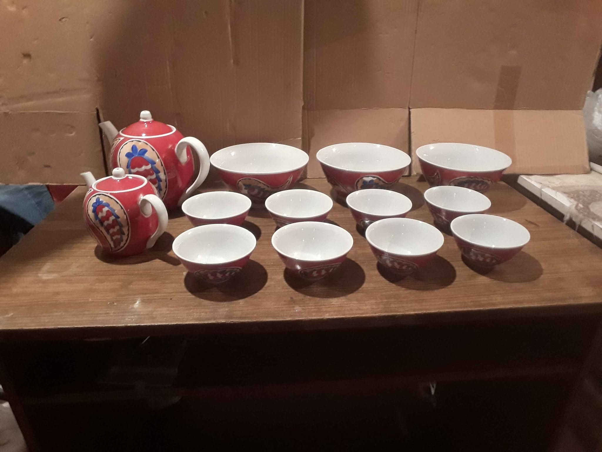 Çay dəsti satılır 125 azn.Farfor SSRİ