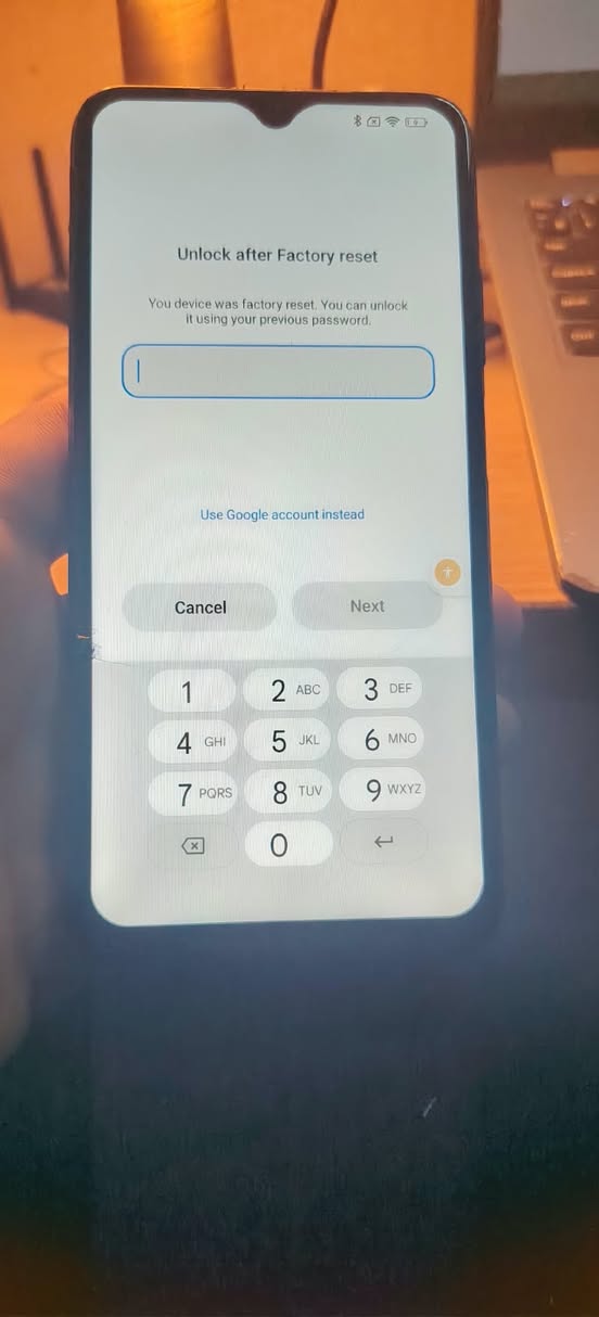 80 also forgets the code and gets damaged