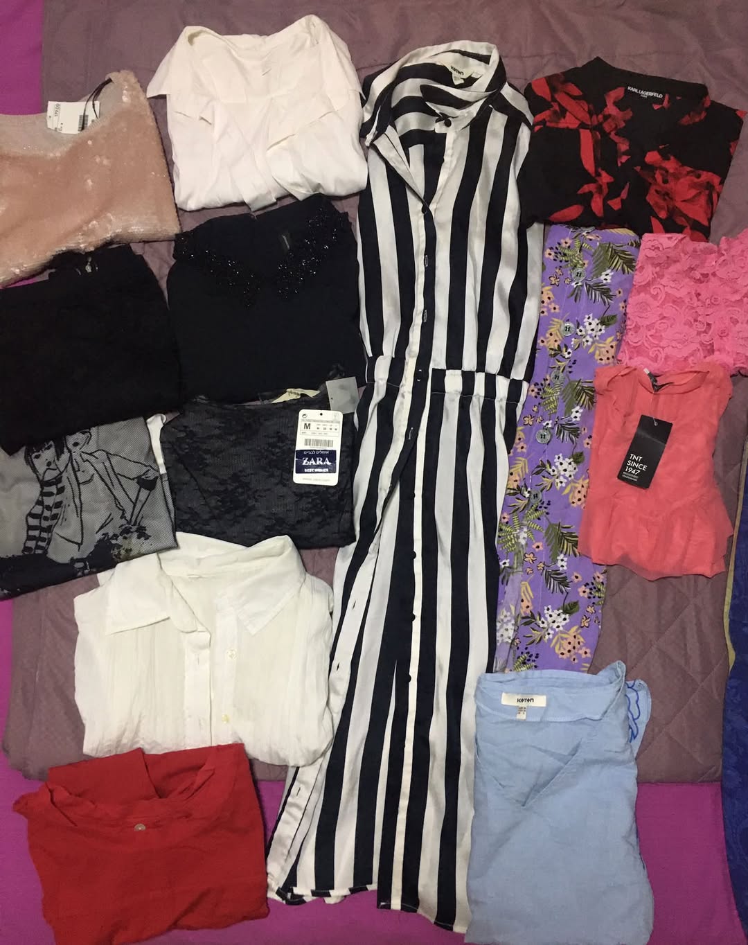 Women's clothing lot, 35 GEL each