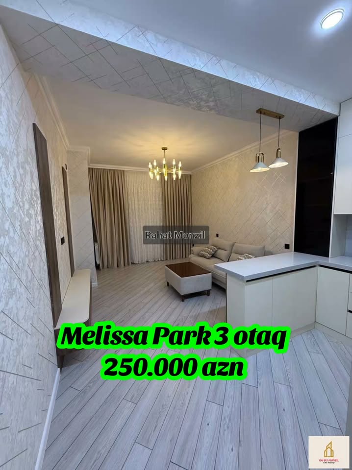 Satılık 3 oda daire, Bakü — 250,000 ₼