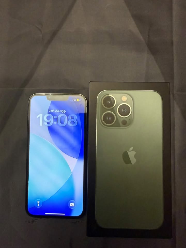 iPhone 13 Pro, უნაკაწრო, ბატარეია 77%