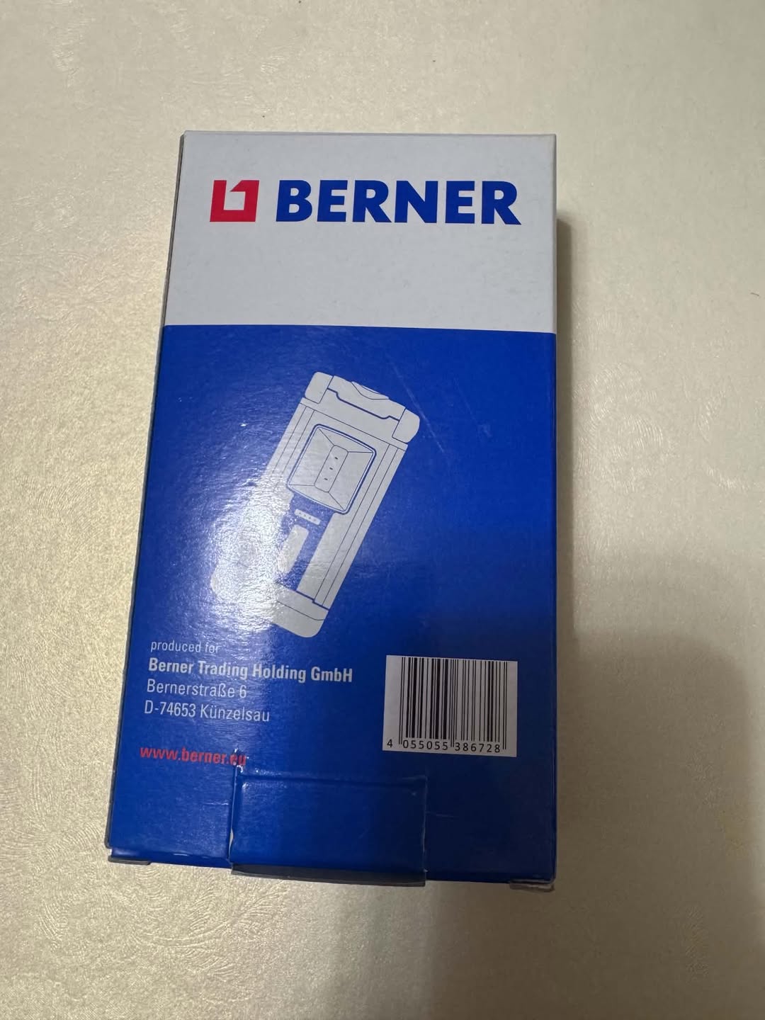Berner პროფესიონალური ფანარი 250 ლუმენი