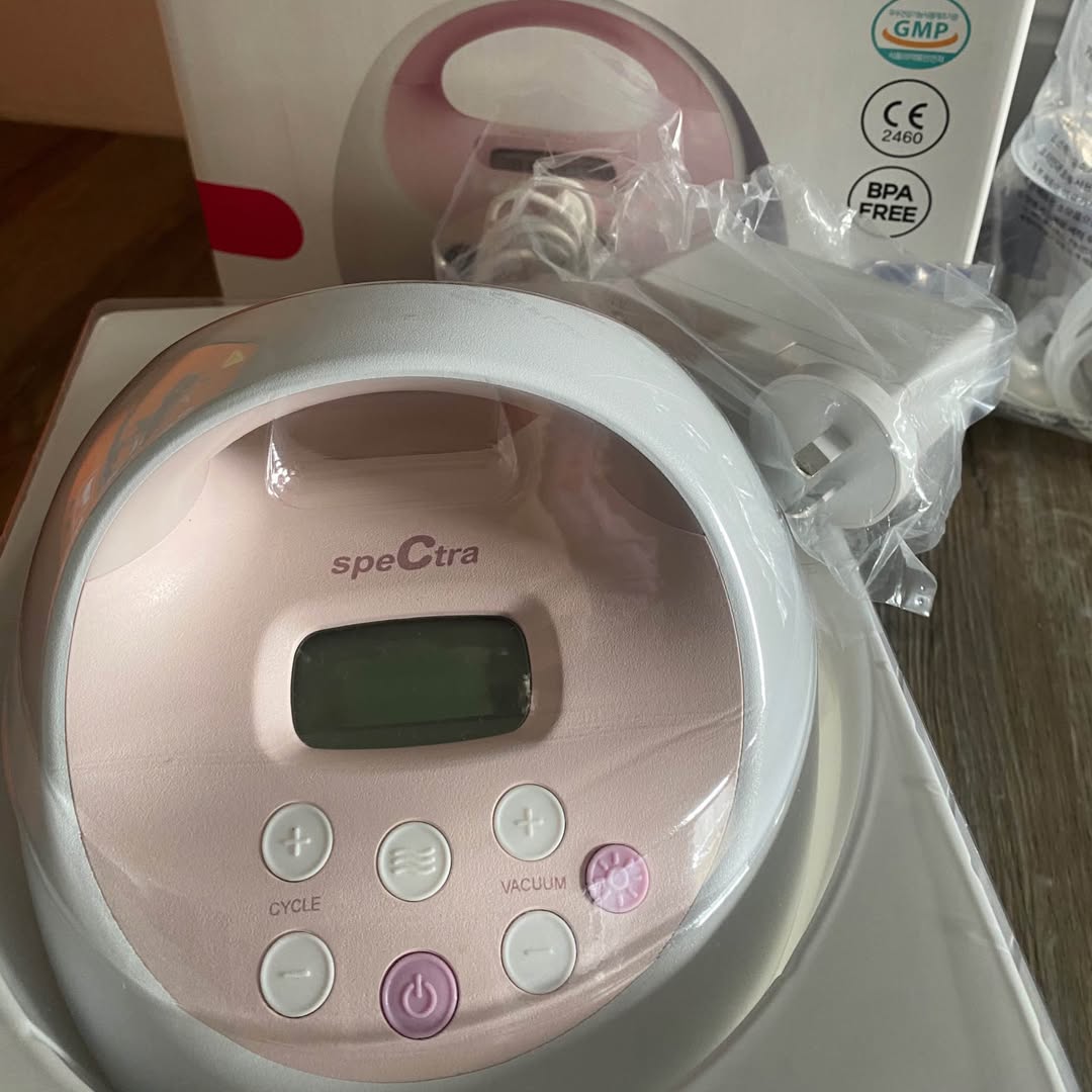 Spectra electric breast pump, used for 1 month