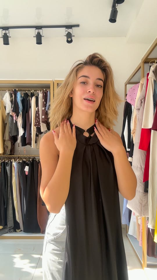 Zara elbisesi üç renkte