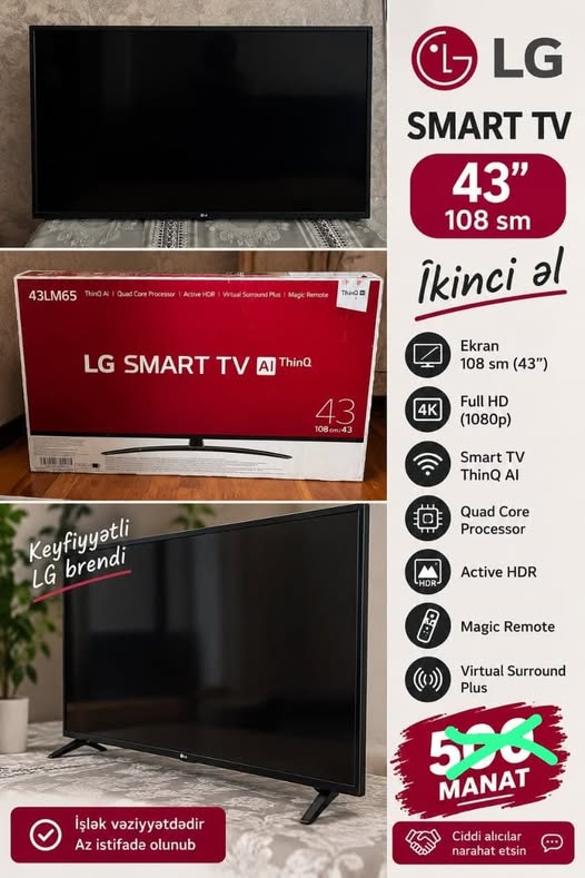 Televizyon / Ses - 370₼