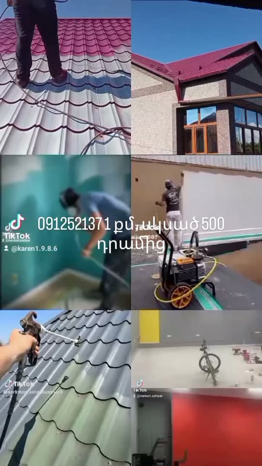Damın və divarların boyanması xidməti