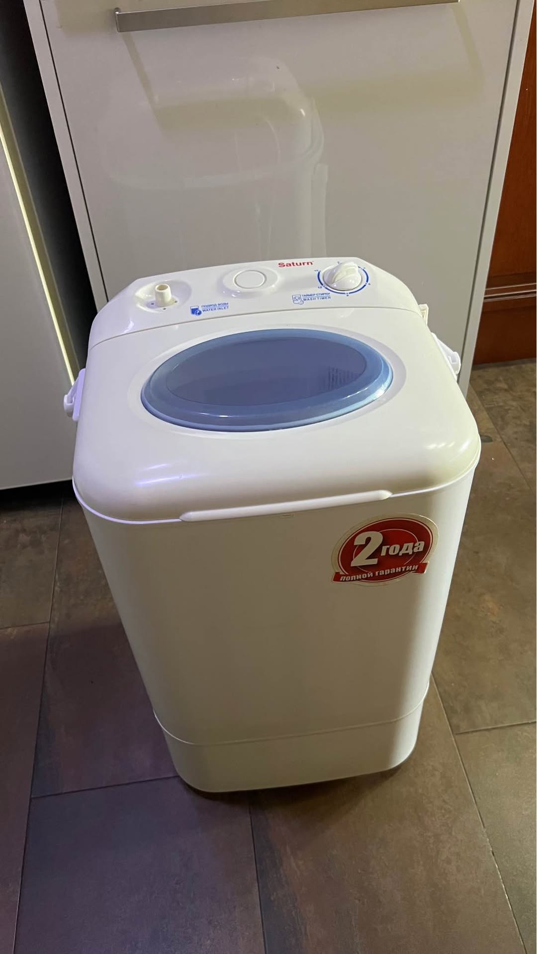 Ukrayna yapımı Saturn çamaşır makinesi, kaliteli, yeni