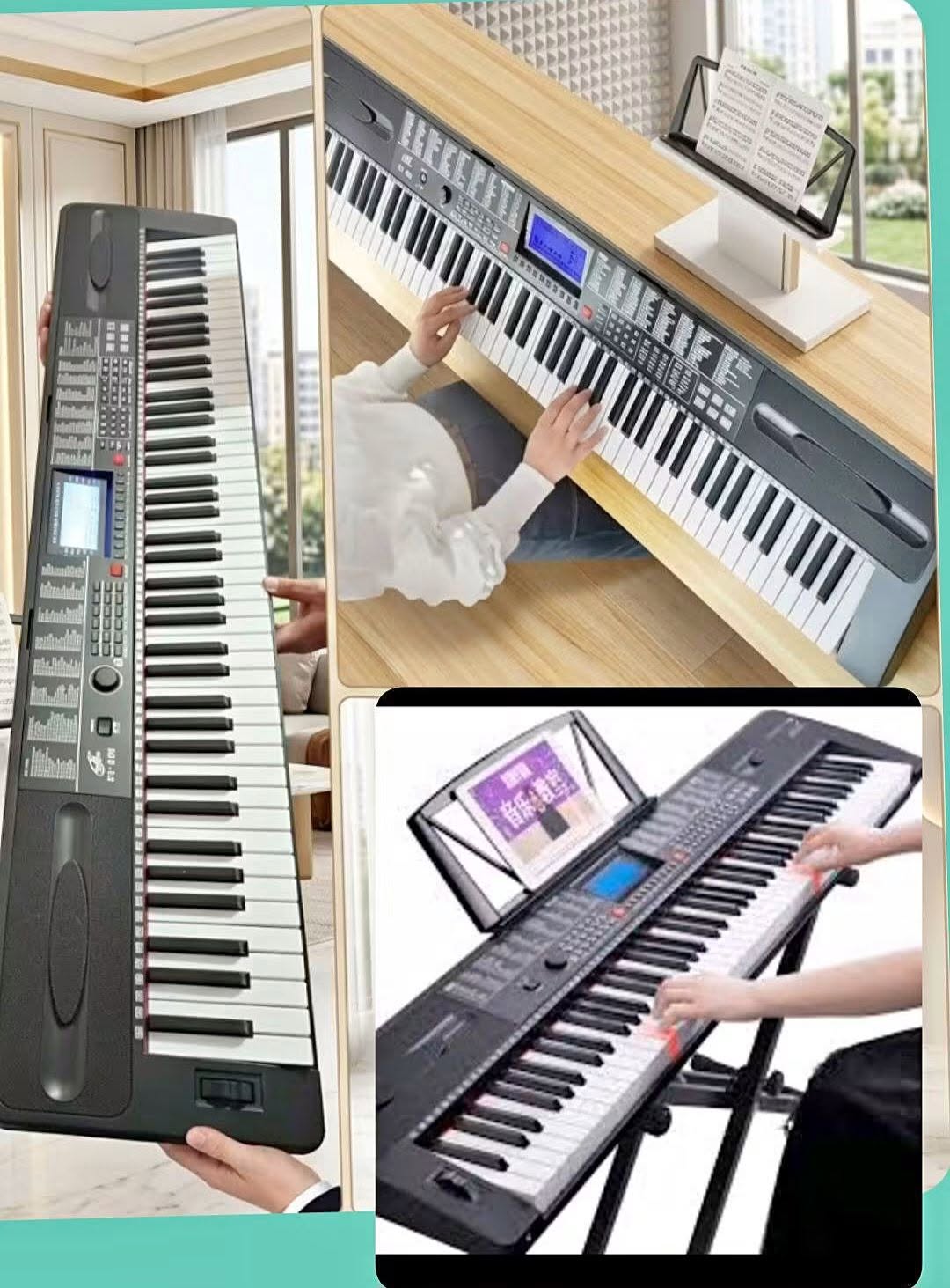 vp. 500 manat Piano kursuna başlayanlar