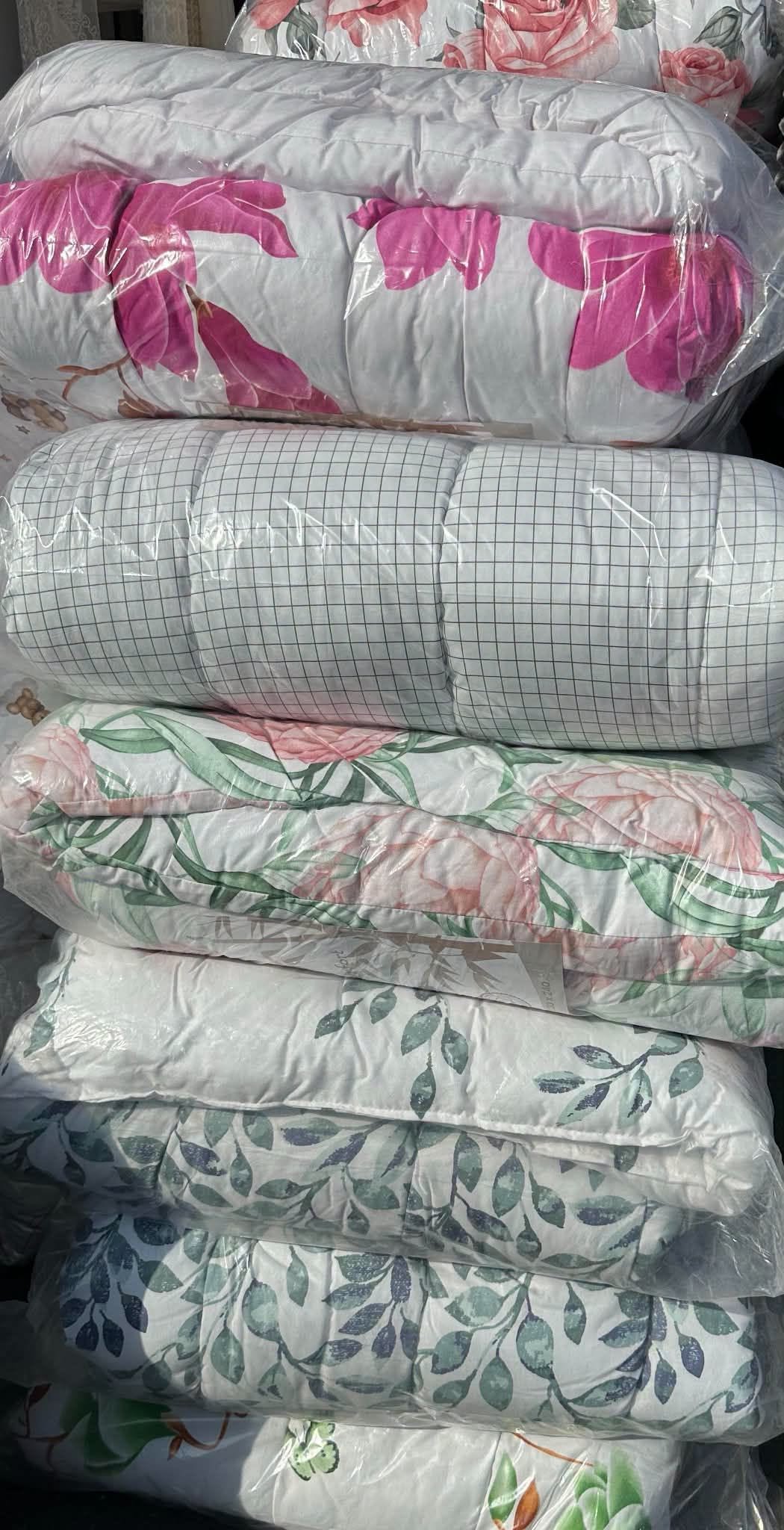 Bamboo blankets, single and double