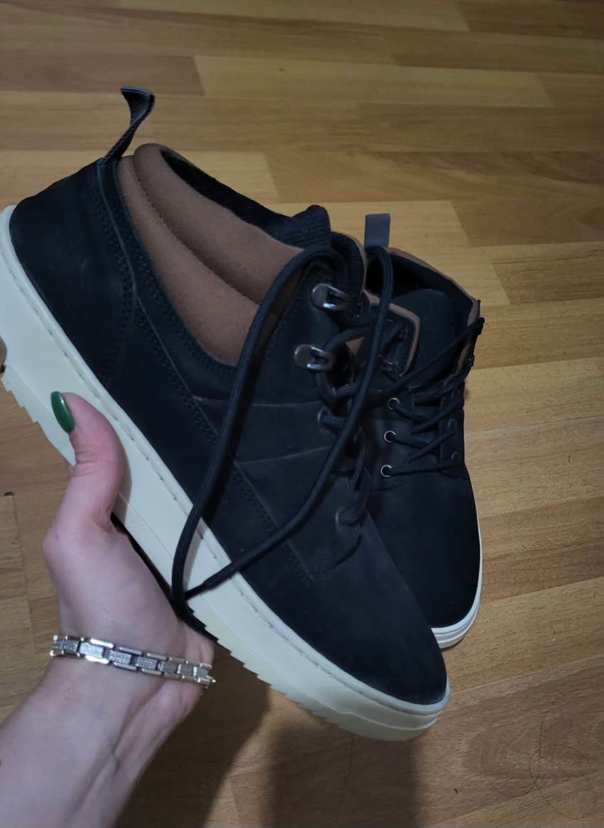 Black shoes, size 43-44, from Germany