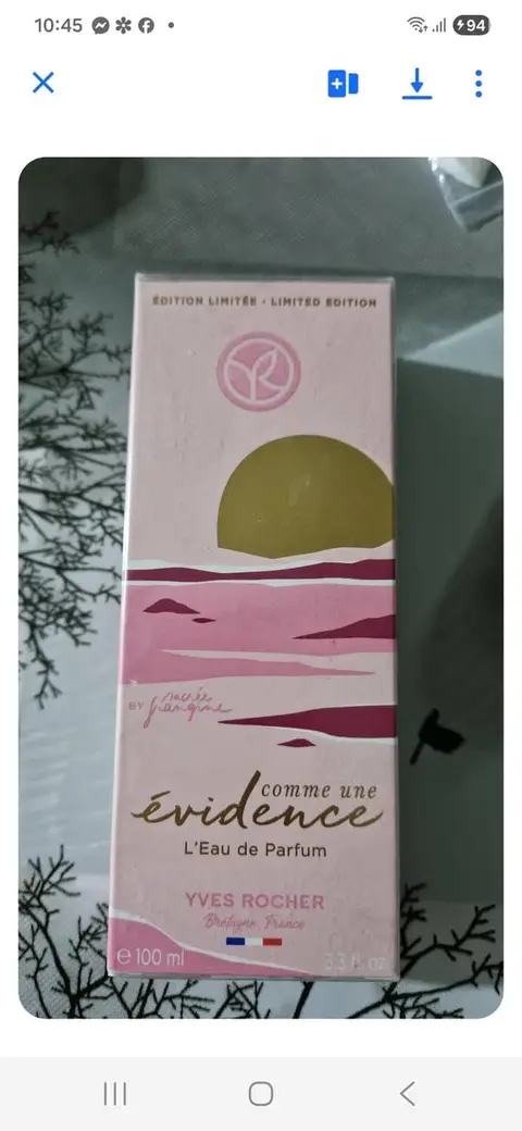 Օրիգինալ օծանելիք Yves Rocher 100մլ