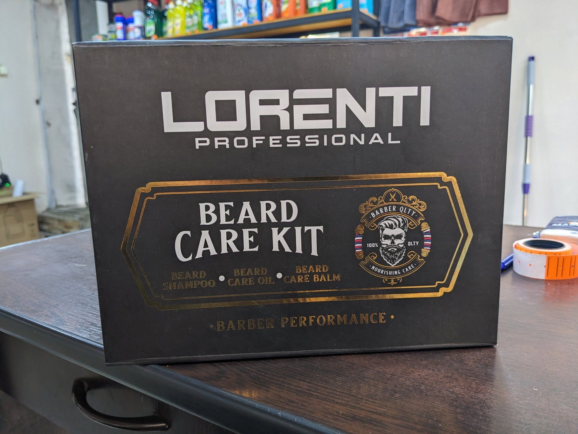 Lorenti beard care kit, 3 pieces