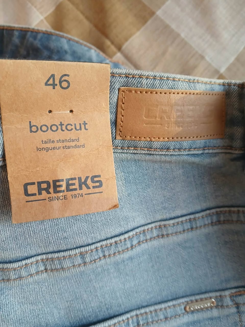 Creeks bootcut şalvar, ölçü 46