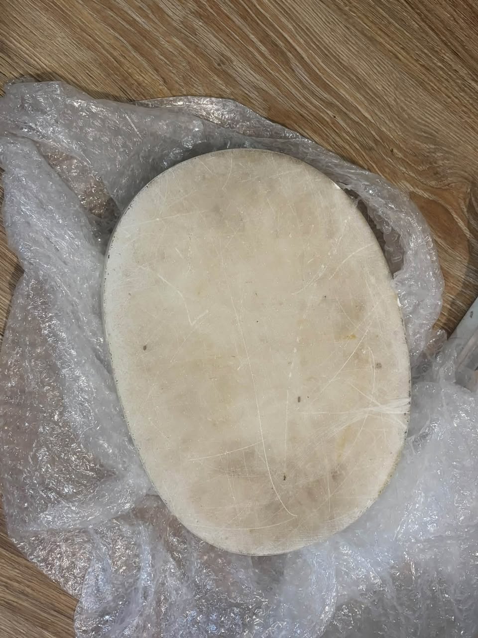 Mərmər oval lövhə