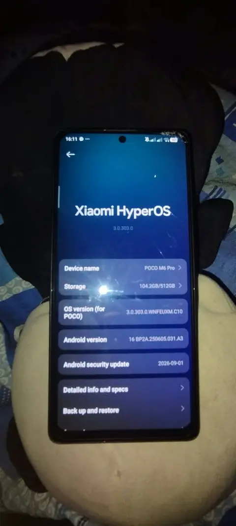 POCO M6 Pro 512GB, ახალივით