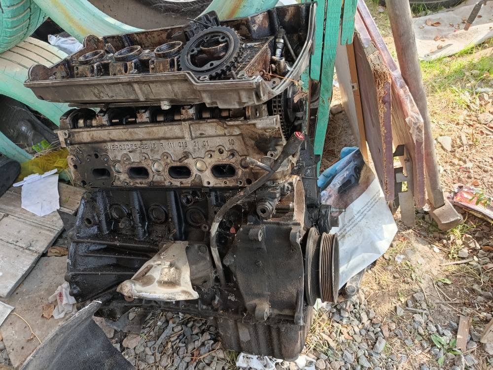 Mercedes-Benz engine, dismantled, in working condition