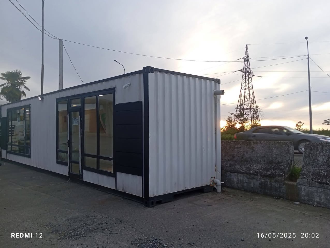 Sale of a mobile container house (30 sq.m) — $15,000