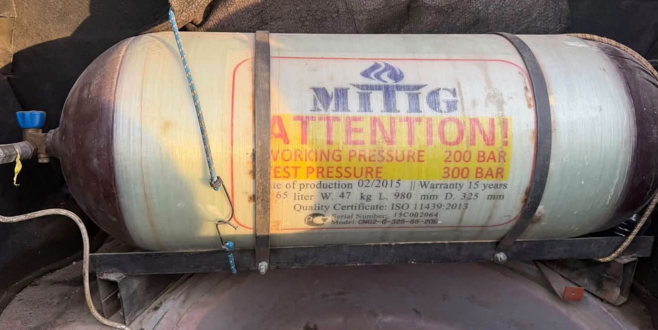 CNG gaz silindiri MITIG 65 litre