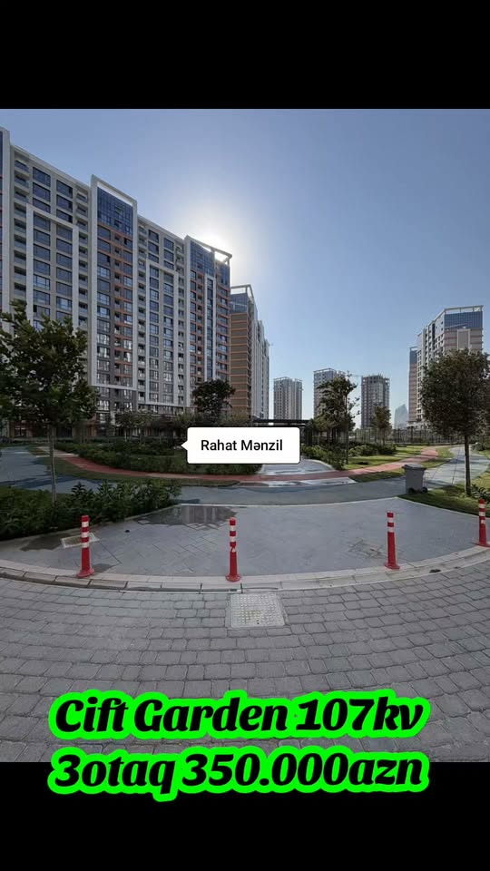 3 oda daire satılır, Bakü — 350,000 ₼
