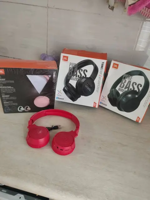 Наушники JBL Tune 510, красные