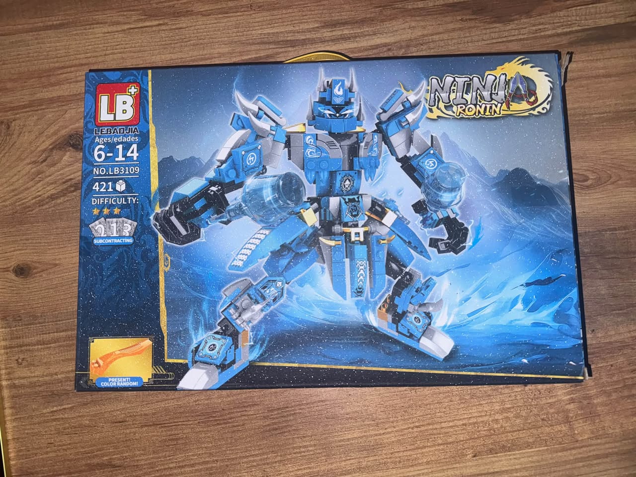 Ninja Ronin LB3109 konstruktoru, 421 detal