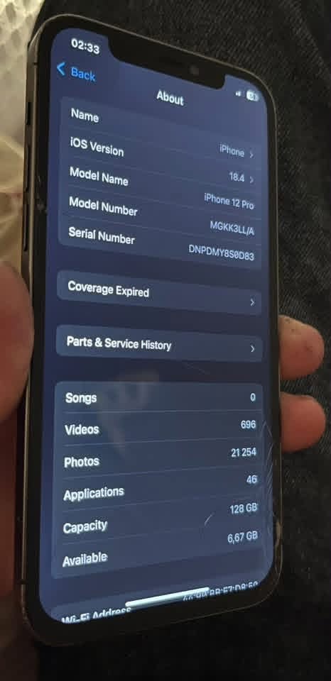 iPhone 12 Pro 450 lari