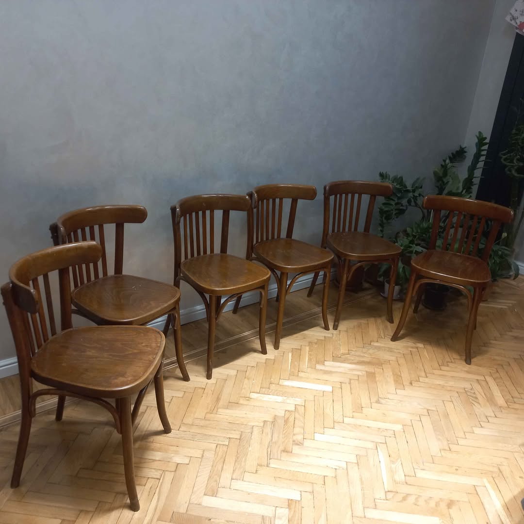 Ancient Veski chair, 6 pieces, 1958