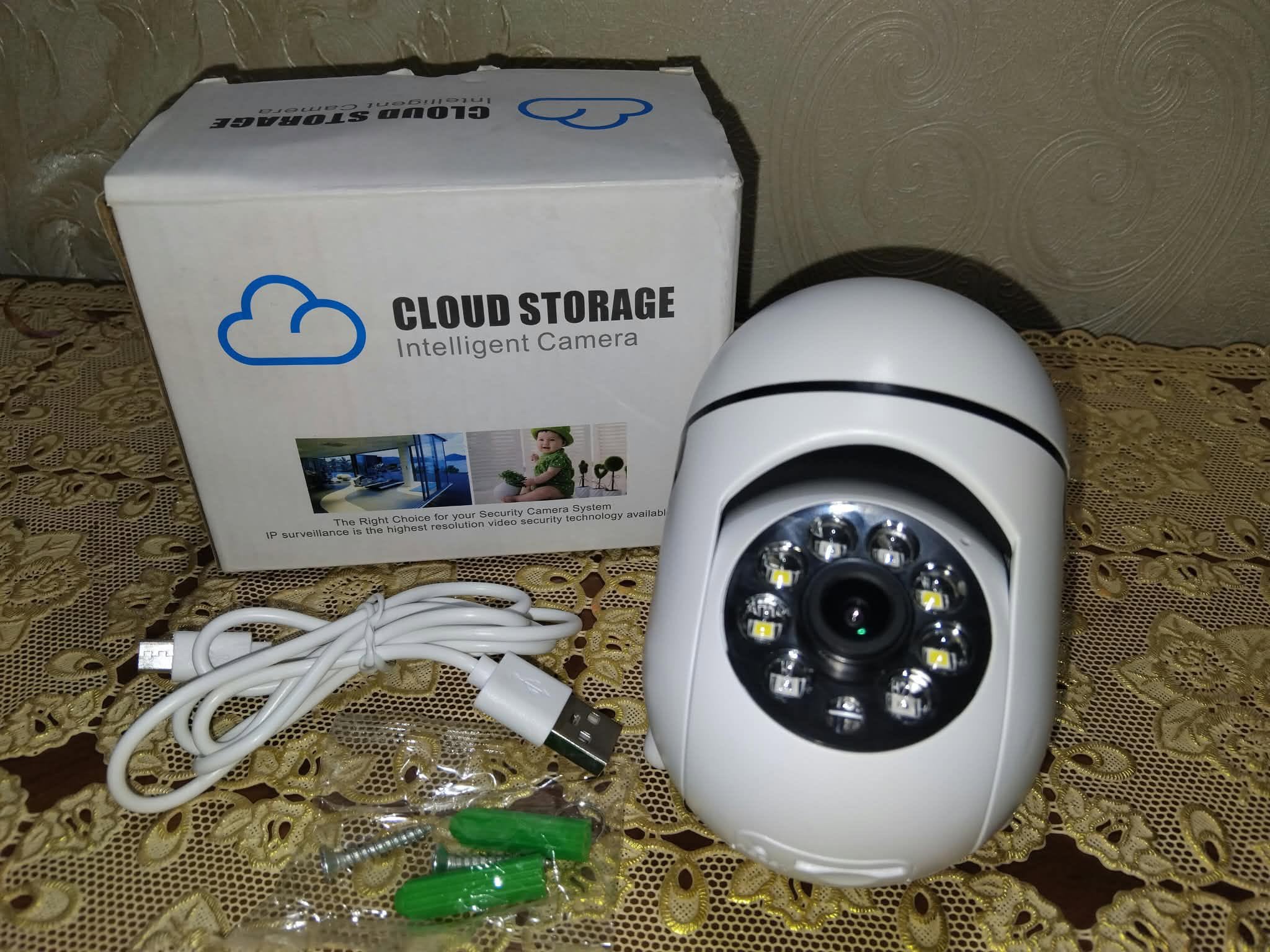 New Wi-Fi security camera with mic