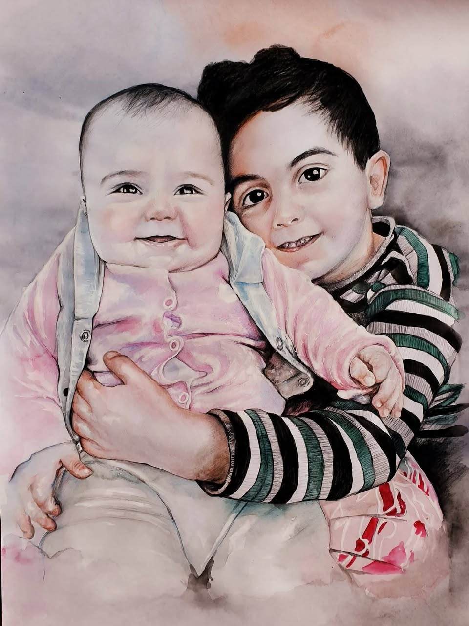 Portret sifarişləri kağız üzərində