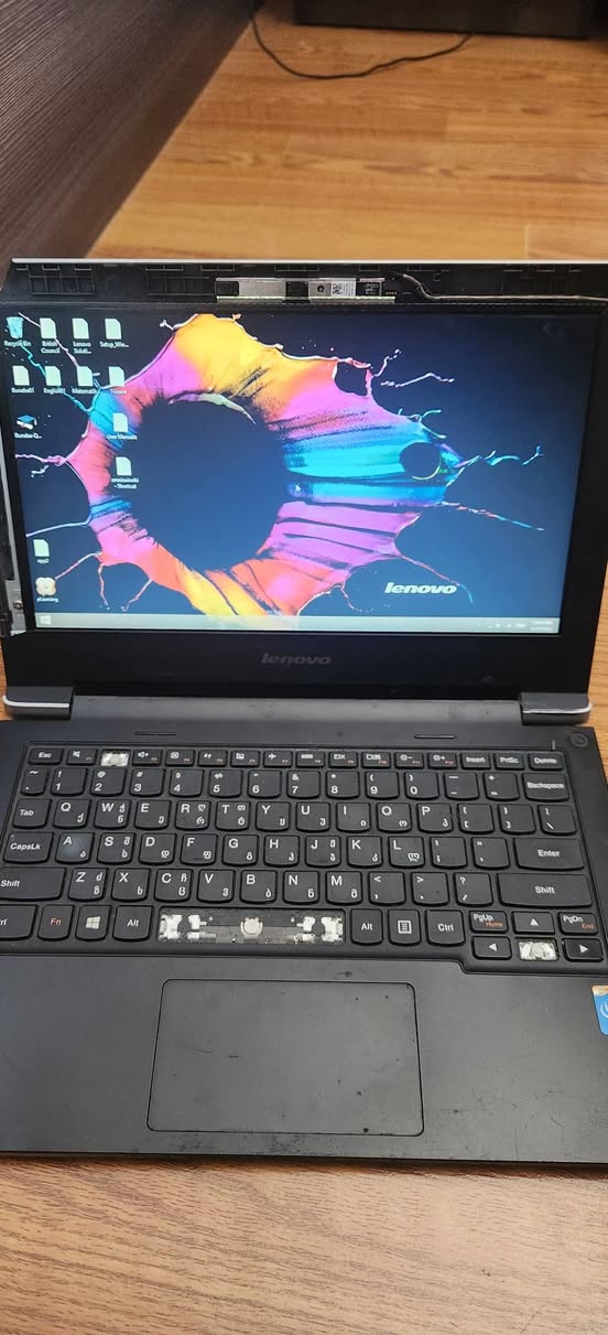 Lenovo noutbuk, vizual xərəzlə